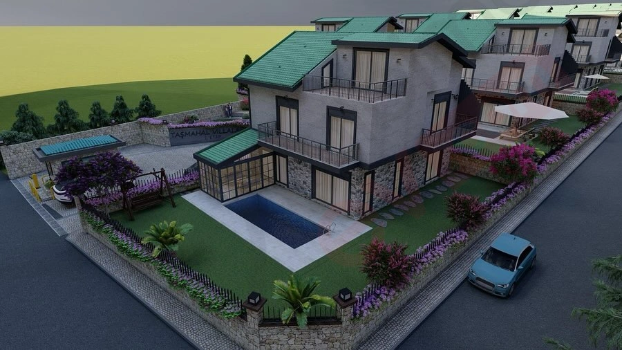 Deniz Manzaralı Kumburgaz'da Taş Mahal Villaları